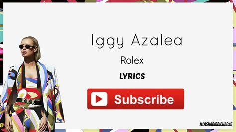 rolex iggy azalea lyrics